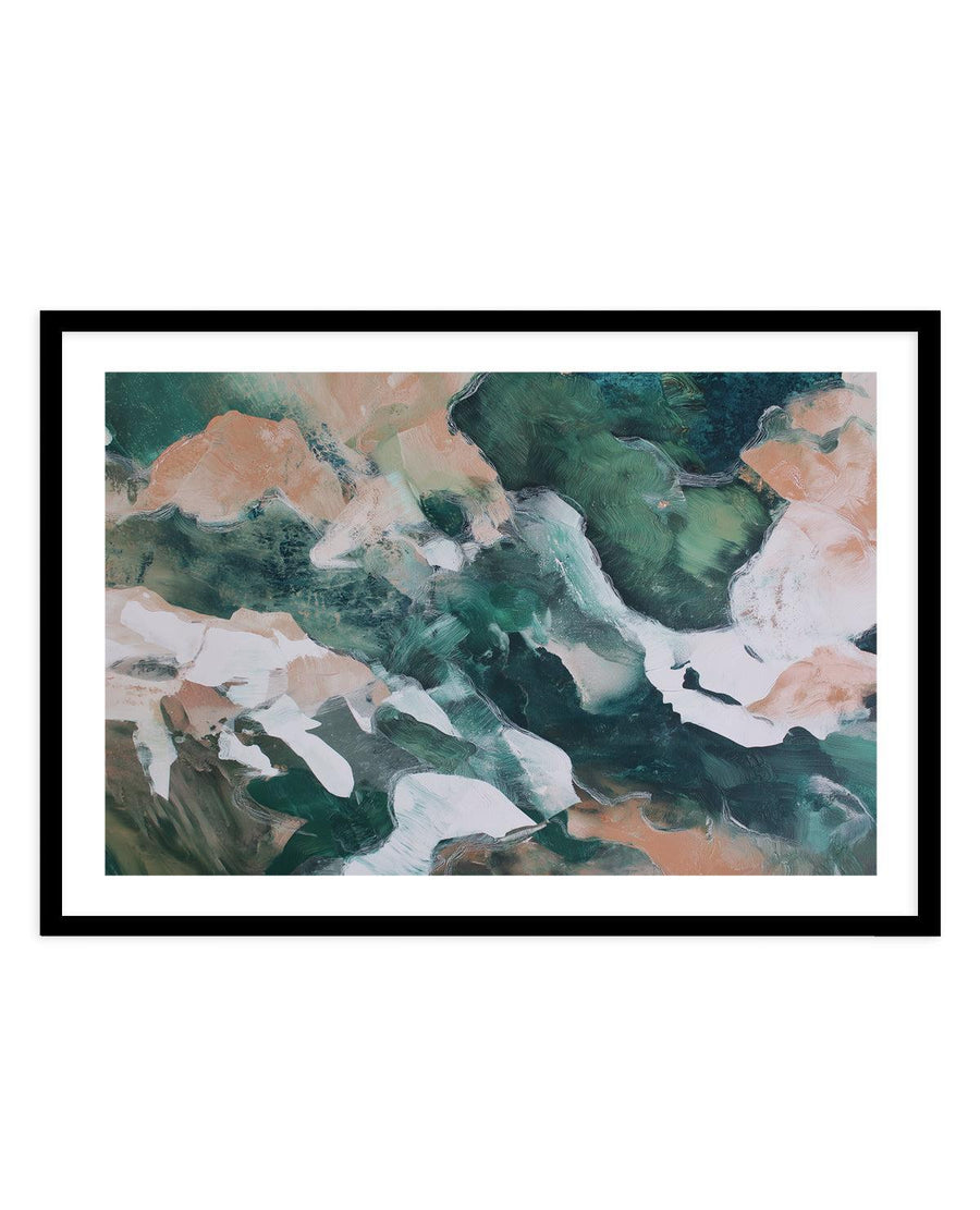 Saltwater Terrain II | Art Print from Olive et Oriel where you can shop wallpaper and artworks online