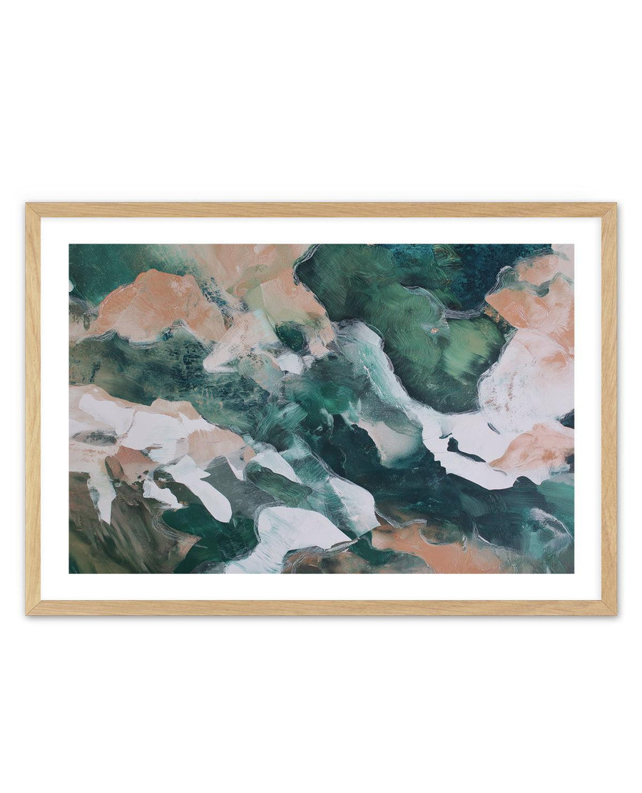 Saltwater Terrain II | Art Print from Olive et Oriel where you can shop wallpaper and artworks online