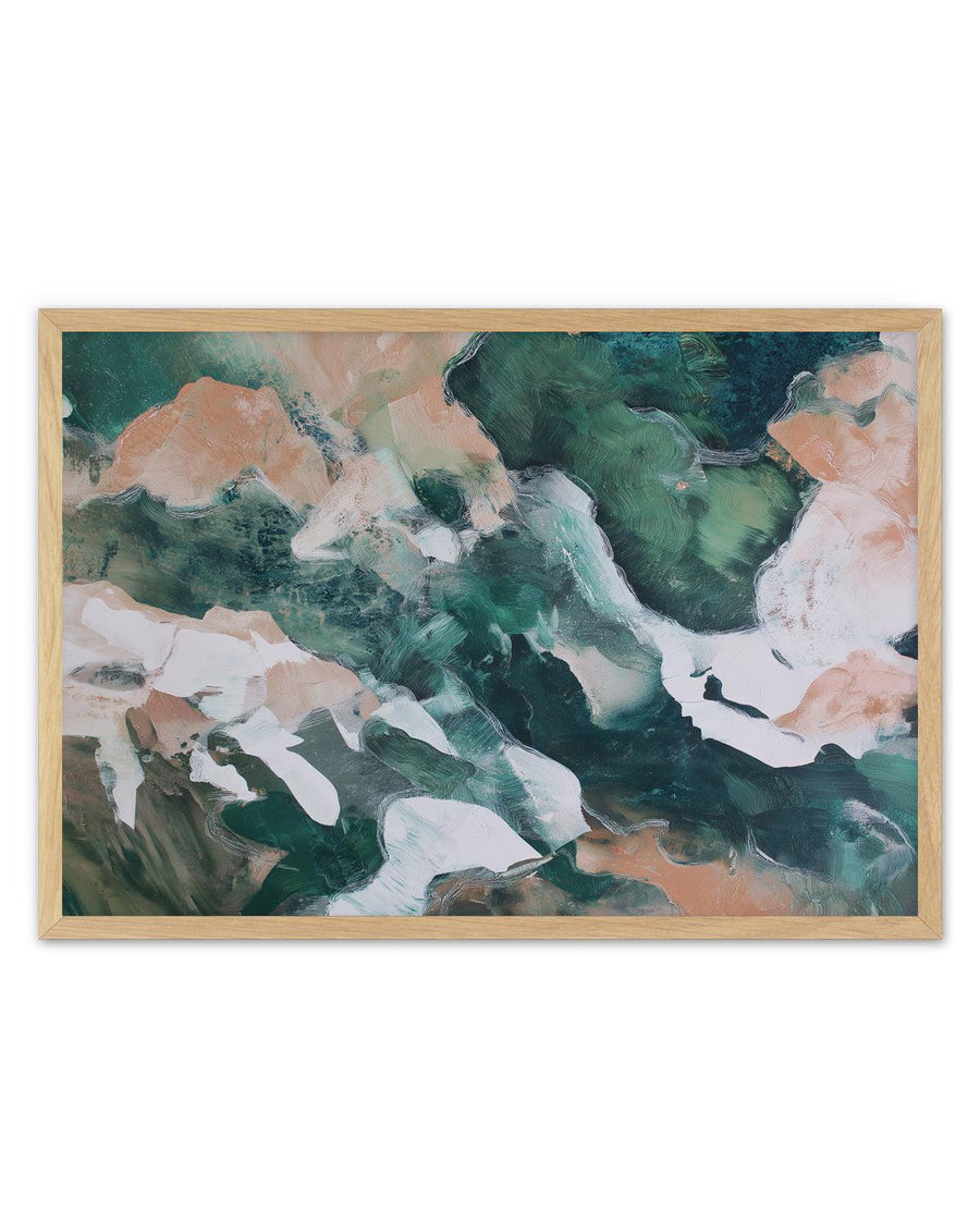 Saltwater Terrain II | Art Print from Olive et Oriel where you can shop wallpaper and artworks online