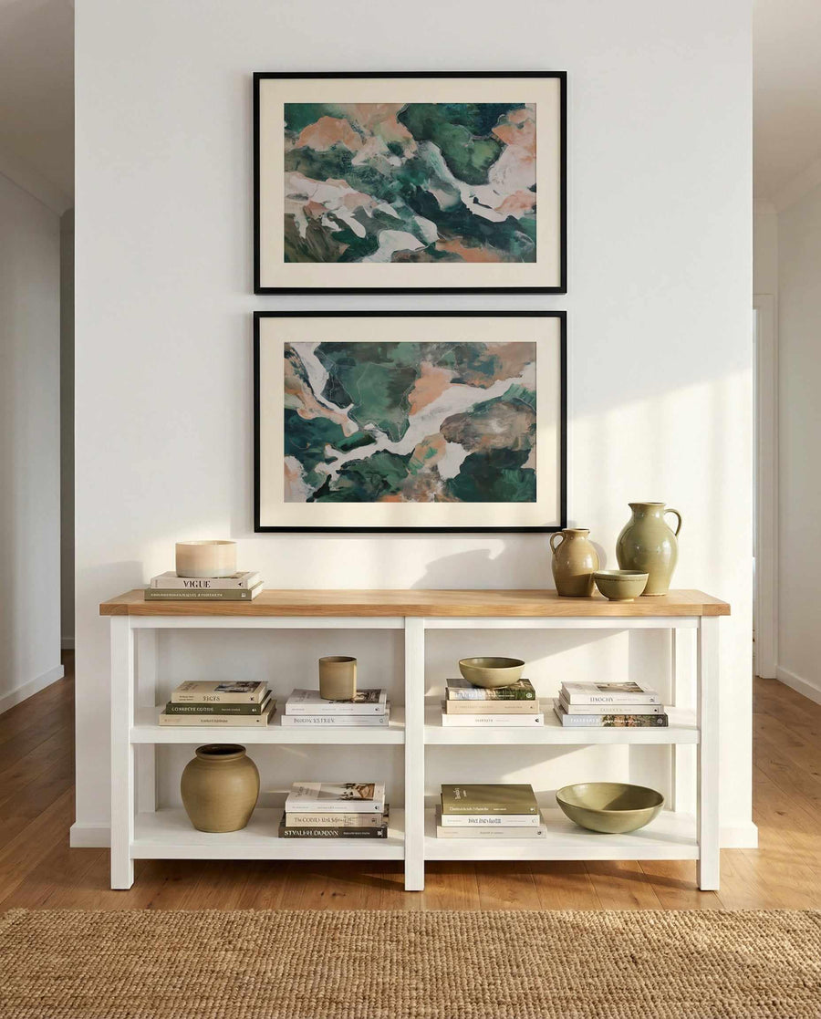 Saltwater Terrain II | Art Print from Olive et Oriel where you can shop wallpaper and artworks online