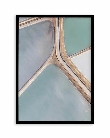 Salty Fields Art Print art print, framed
