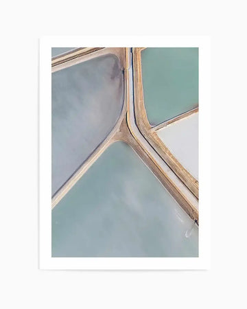 Salty Fields Art Print art print, framed