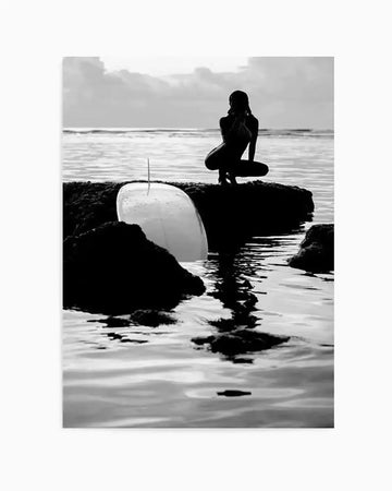 Salty II by Mario Stefanelli Art Print black black & white art print