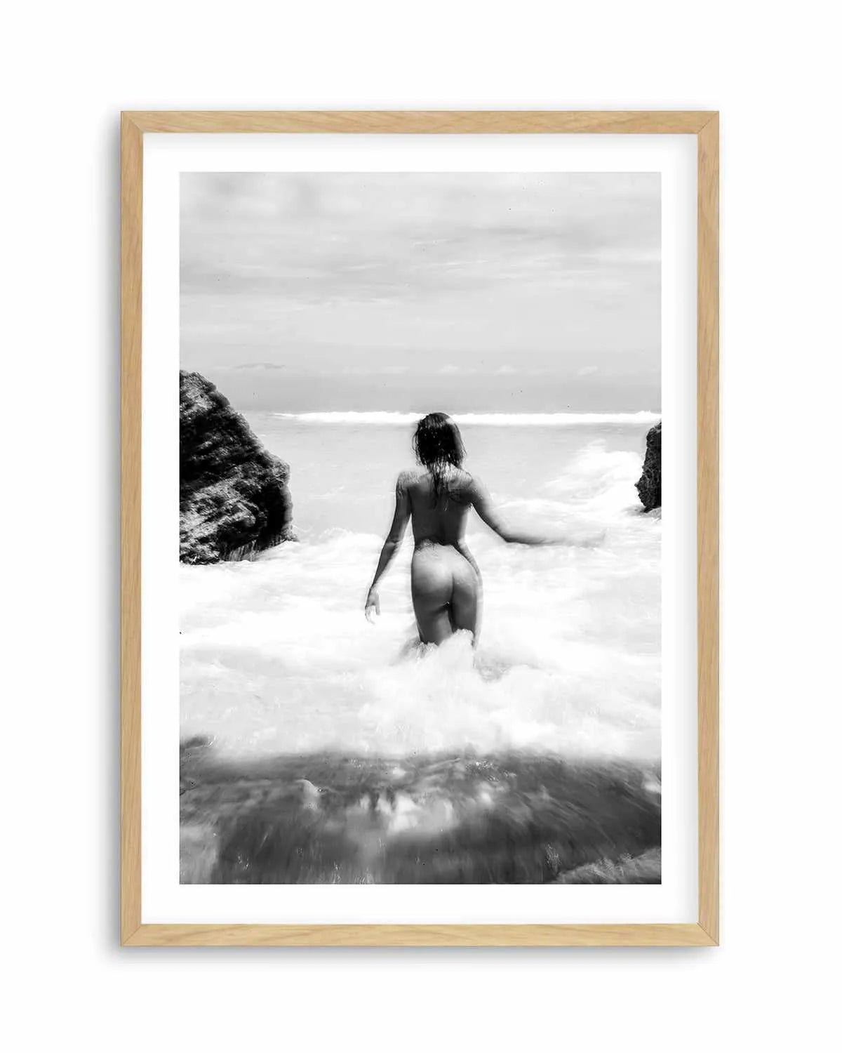 Salty Swims by Mario Stefanelli Art Print from Olive et Oriel where you can shop wallpaper and artworks online