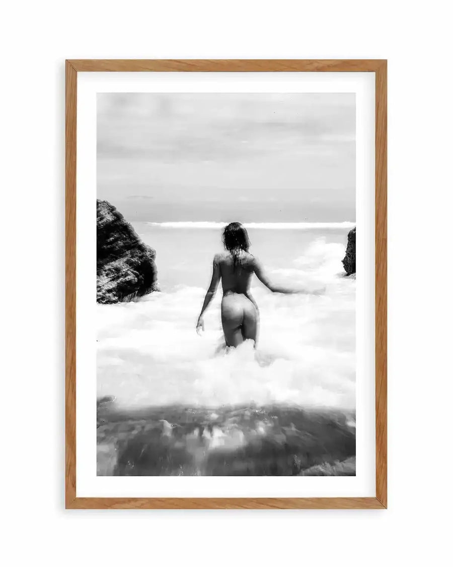 Salty Swims by Mario Stefanelli Art Print from Olive et Oriel where you can shop wallpaper and artworks online