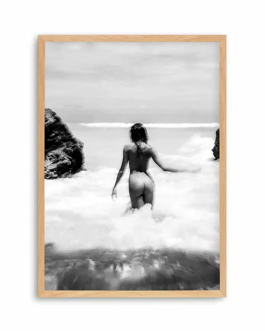 Salty Swims by Mario Stefanelli Art Print from Olive et Oriel where you can shop wallpaper and artworks online