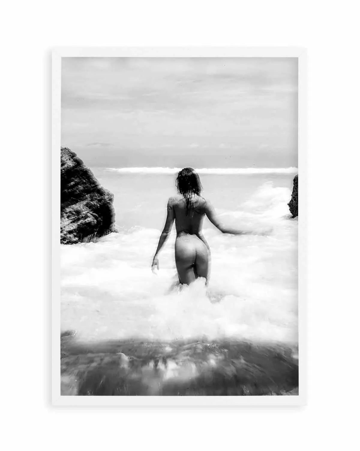 Salty Swims by Mario Stefanelli Art Print from Olive et Oriel where you can shop wallpaper and artworks online