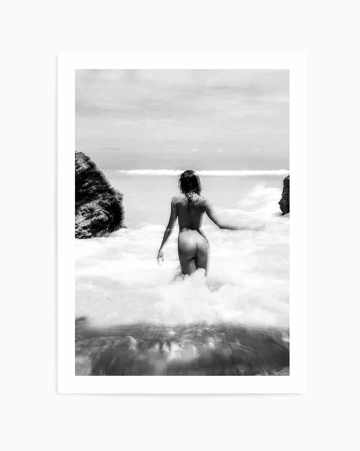 Salty Swims by Mario Stefanelli Art Print from Olive et Oriel where you can shop wallpaper and artworks online