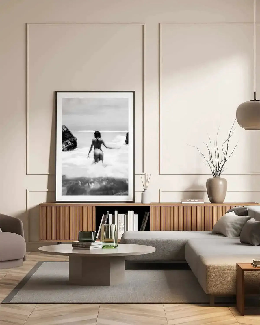 Salty Swims by Mario Stefanelli Art Print from Olive et Oriel where you can shop wallpaper and artworks online
