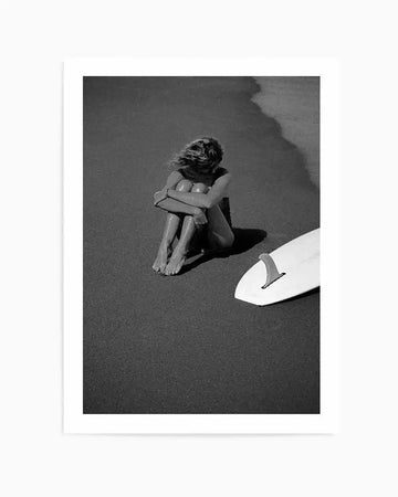 Salty by Mario Stefanelli Art Print black black & white art print