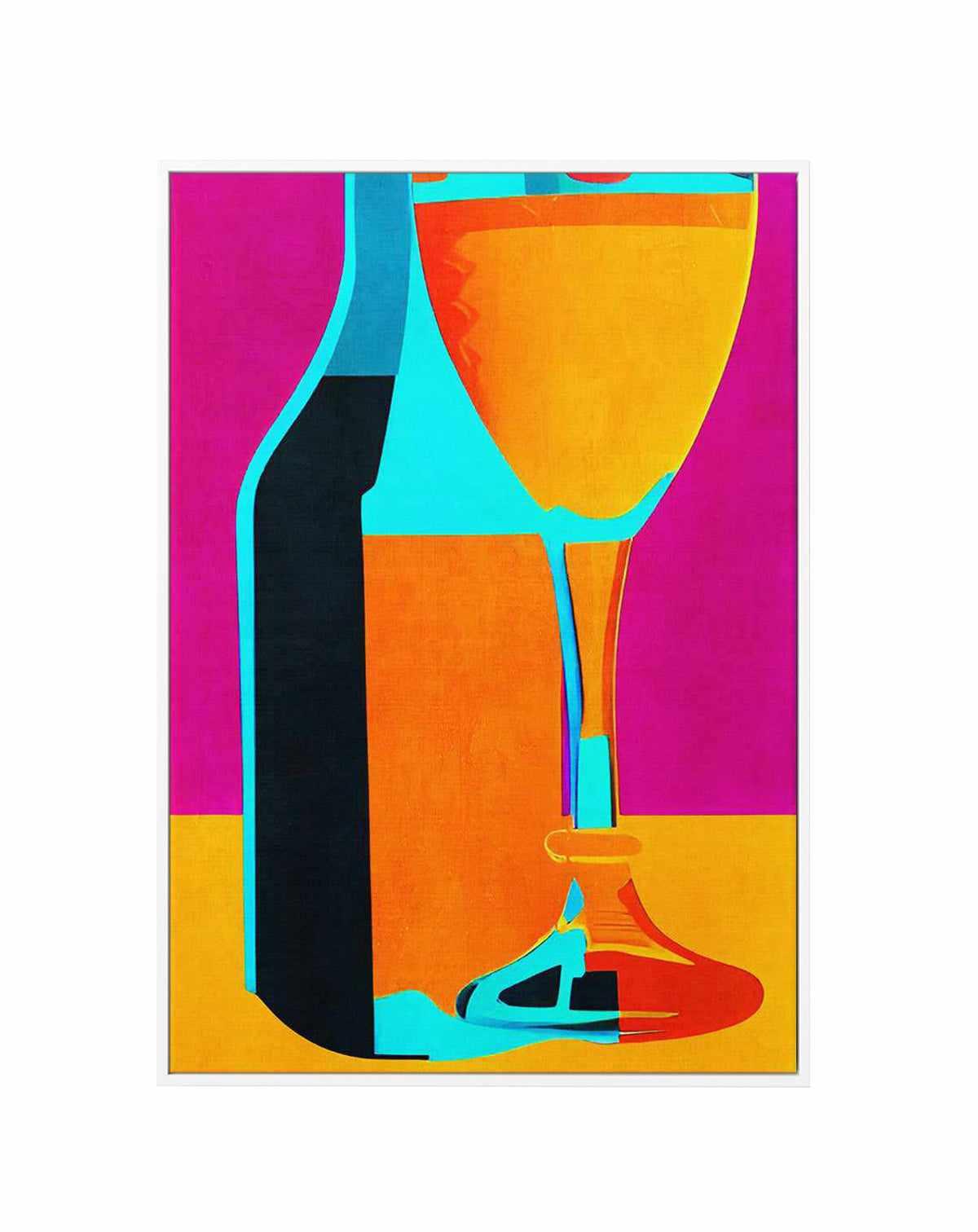 Salut Weekend By Bo Anderson | Framed Canvas Art Print
