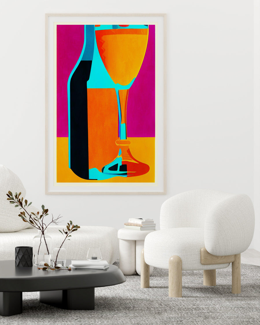 Salut Weekend By Bo Anderson | Art Print from Olive et Oriel where you can shop wallpaper and artworks online