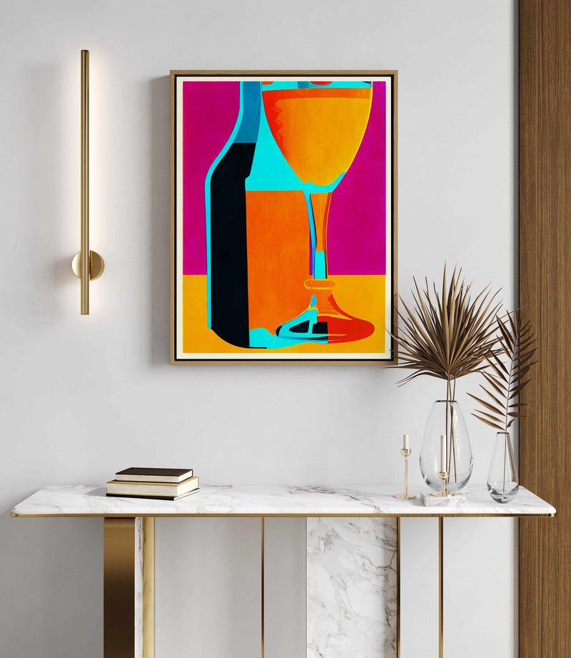 Salut Weekend By Bo Anderson | Framed Canvas Art Print