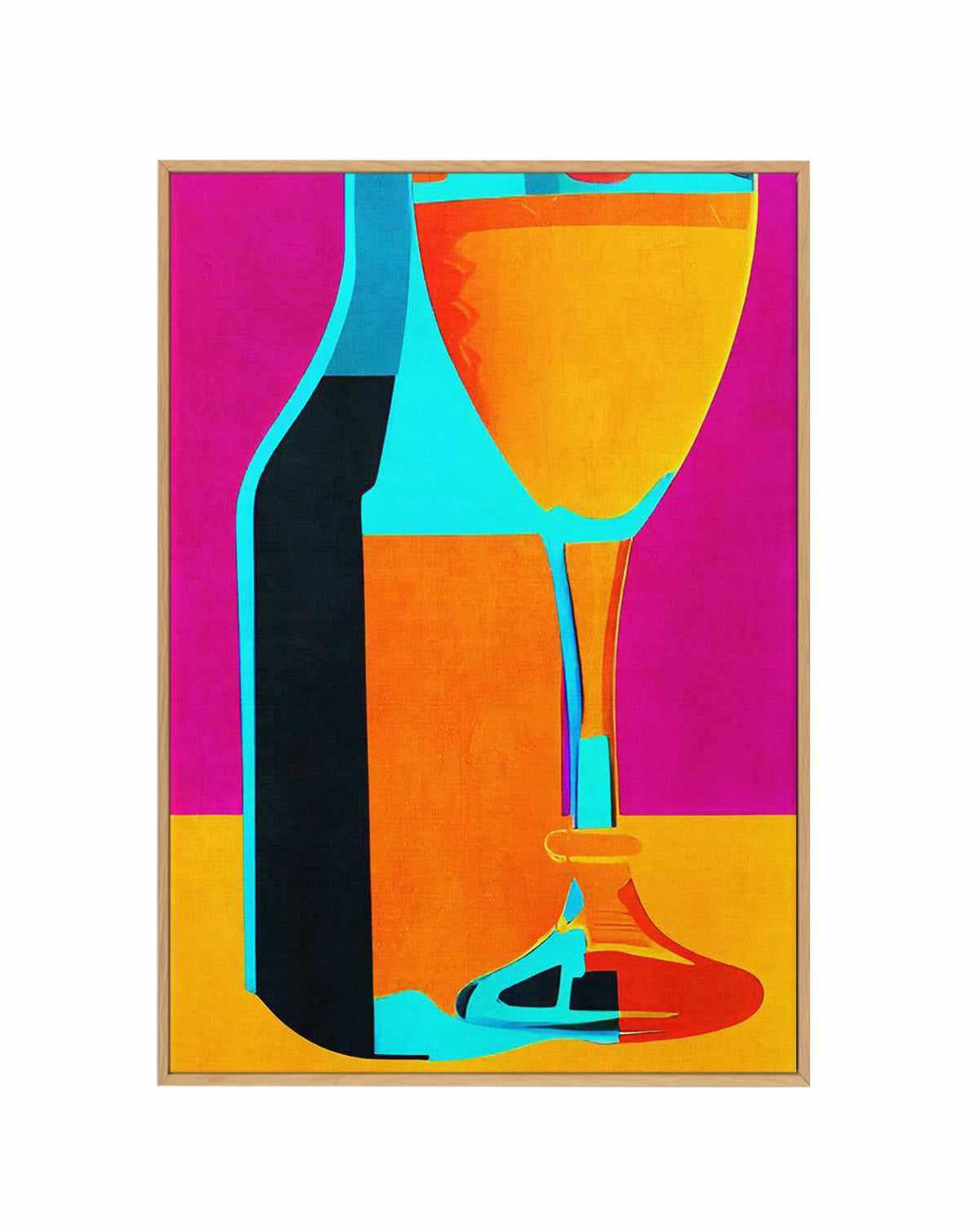 Salut Weekend By Bo Anderson | Framed Canvas Art Print