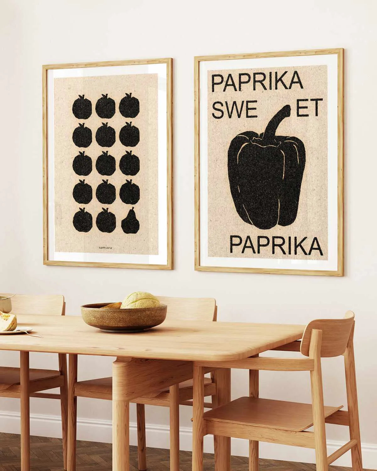 Sweet Paprika by David Schmitt Art Print from Olive et Oriel where you can shop wallpaper and artworks online