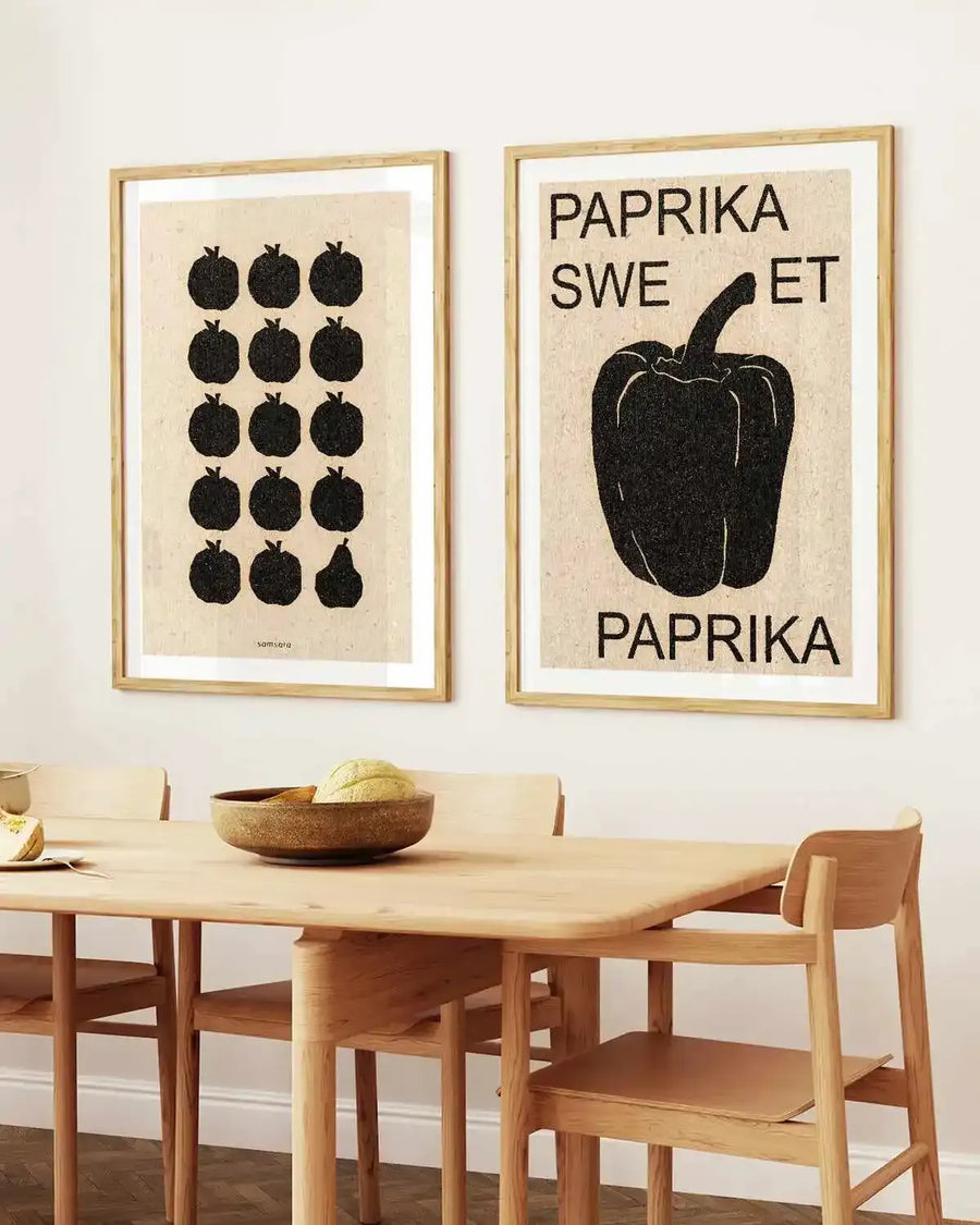 Sweet Paprika by David Schmitt Art Print from Olive et Oriel where you can shop wallpaper and artworks online