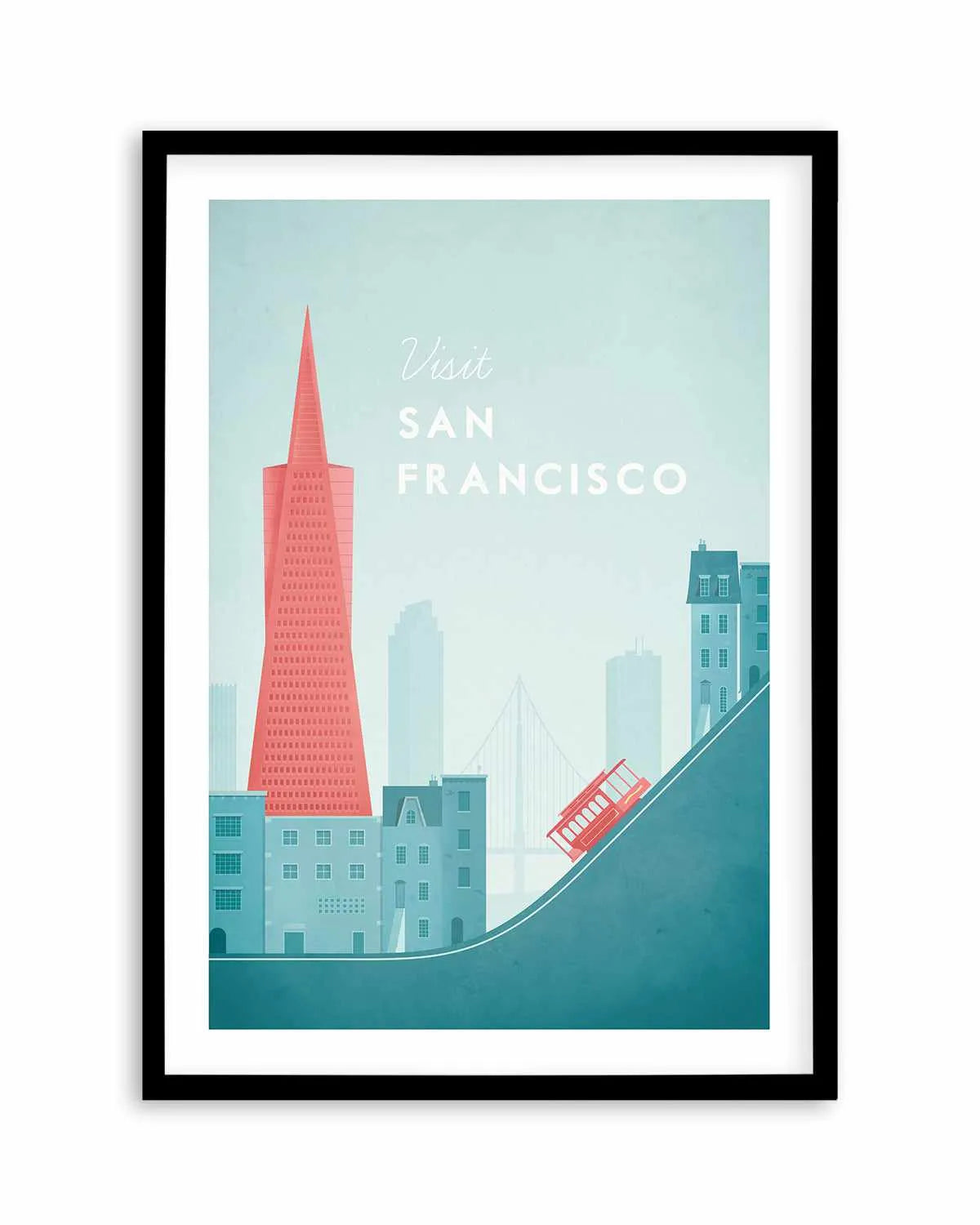 San Francisco by Henry Rivers Art Print from Olive et Oriel where you can shop wallpaper and artworks online