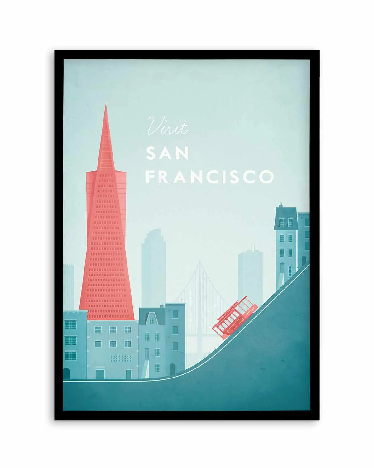 San Francisco by Henry Rivers Art Print from Olive et Oriel where you can shop wallpaper and artworks online