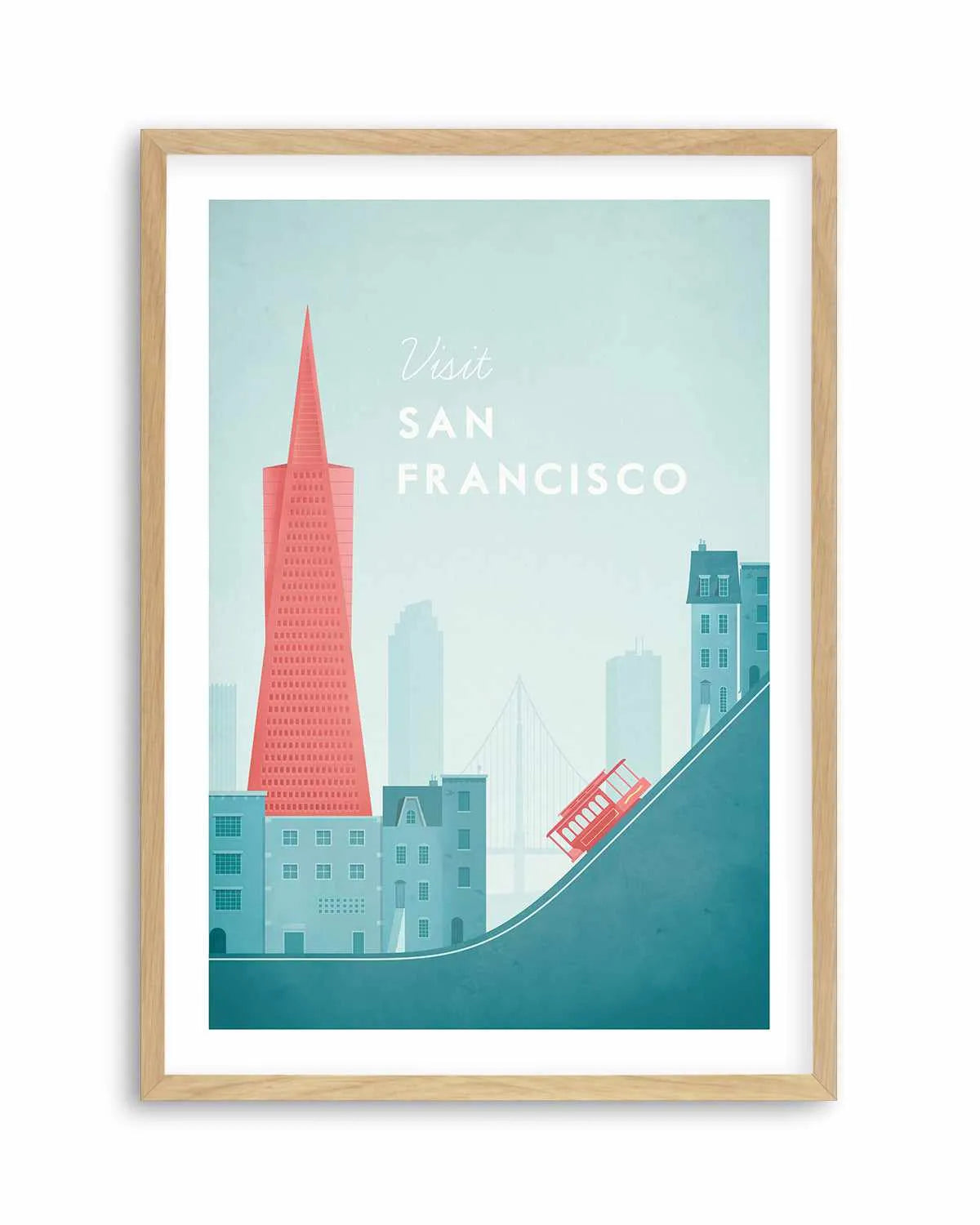 San Francisco by Henry Rivers Art Print from Olive et Oriel where you can shop wallpaper and artworks online