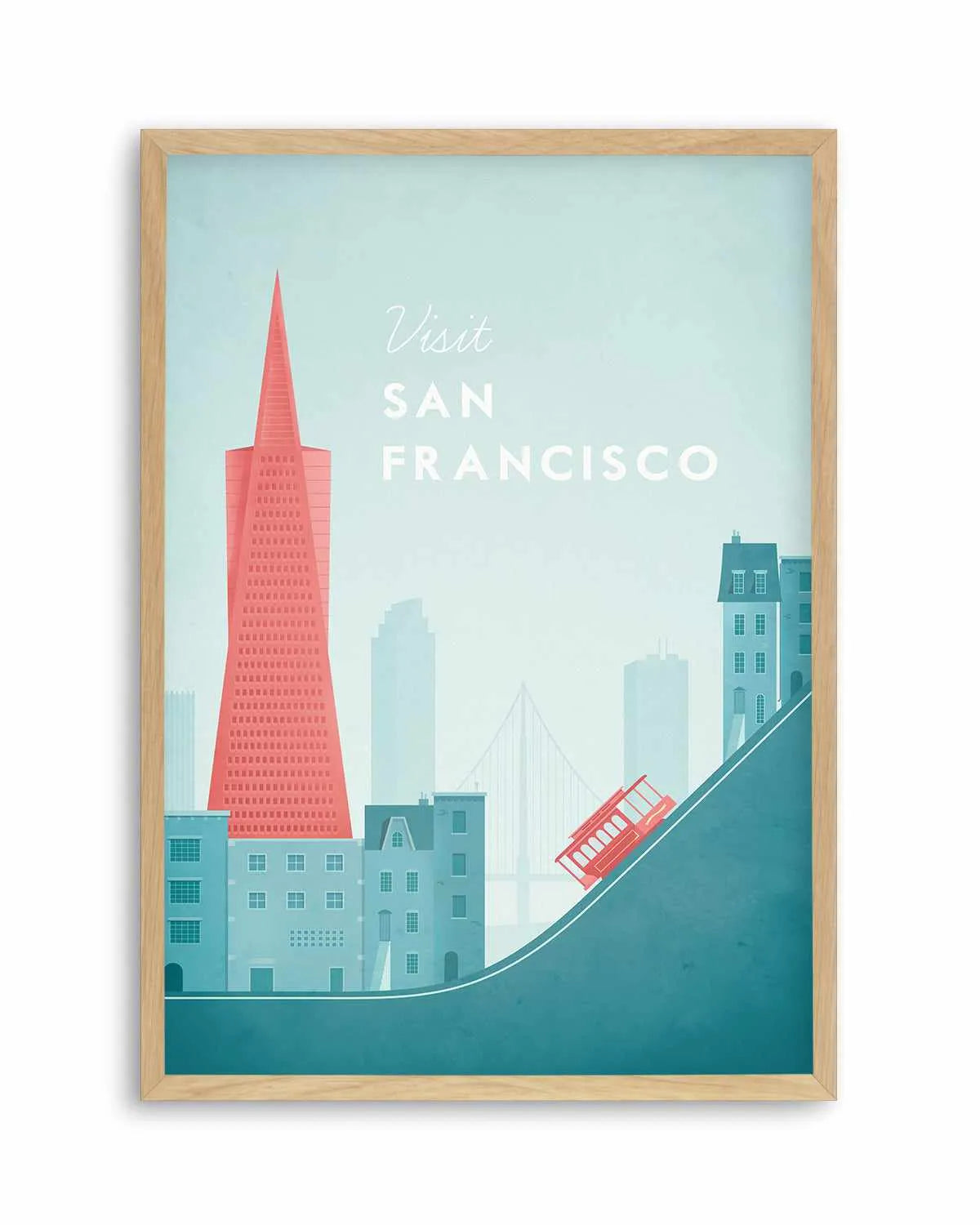 San Francisco by Henry Rivers Art Print from Olive et Oriel where you can shop wallpaper and artworks online