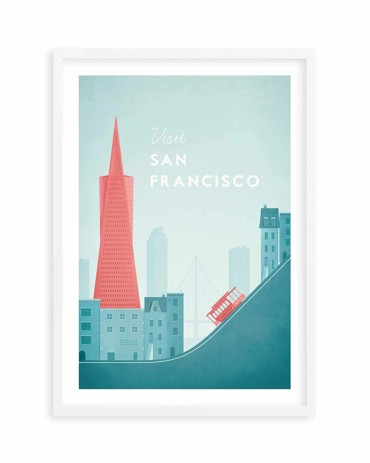San Francisco by Henry Rivers Art Print from Olive et Oriel where you can shop wallpaper and artworks online