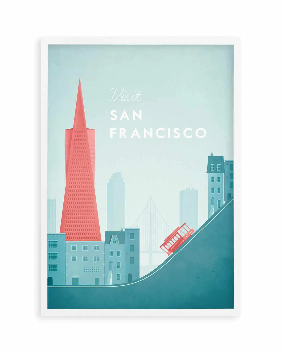 San Francisco by Henry Rivers Art Print from Olive et Oriel where you can shop wallpaper and artworks online