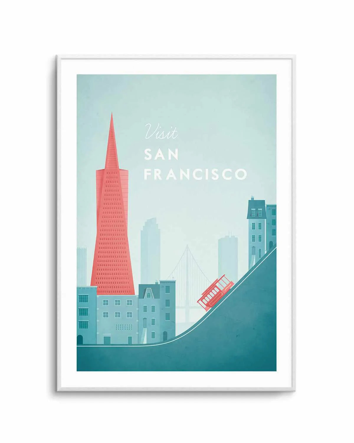 San Francisco by Henry Rivers Art Print from Olive et Oriel where you can shop wallpaper and artworks online