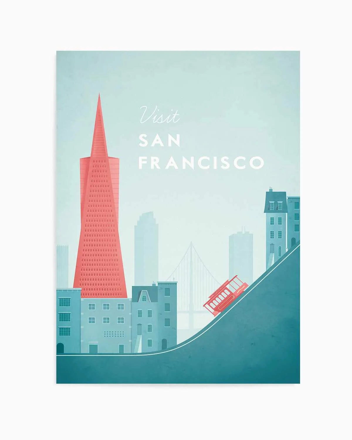 San Francisco by Henry Rivers Art Print from Olive et Oriel where you can shop wallpaper and artworks online