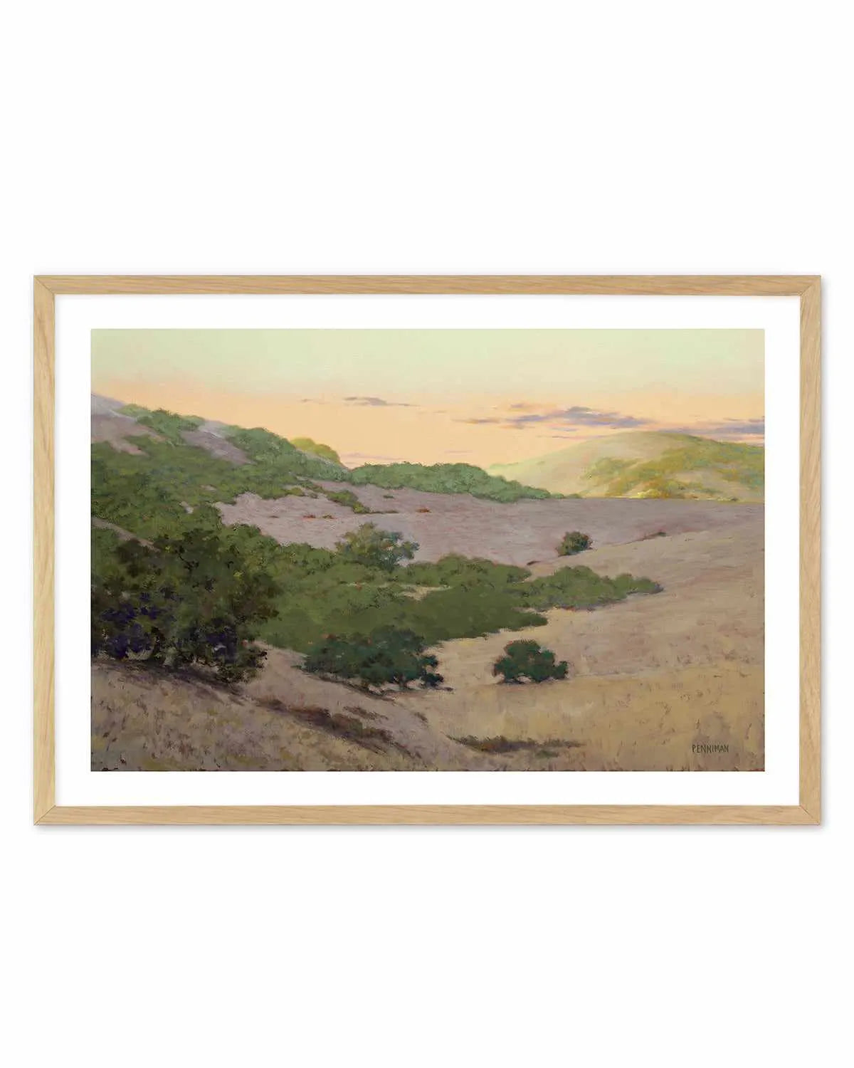 San Juan Bautista Hills by Ed Penniman Art Print from Olive et Oriel where you can shop wallpaper and artworks online