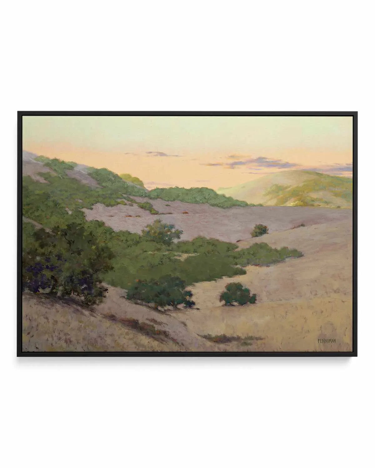 San Juan Bautista Hills by Ed Penniman | Framed Canvas Art Print from Olive et Oriel where you can shop wallpaper and artworks online