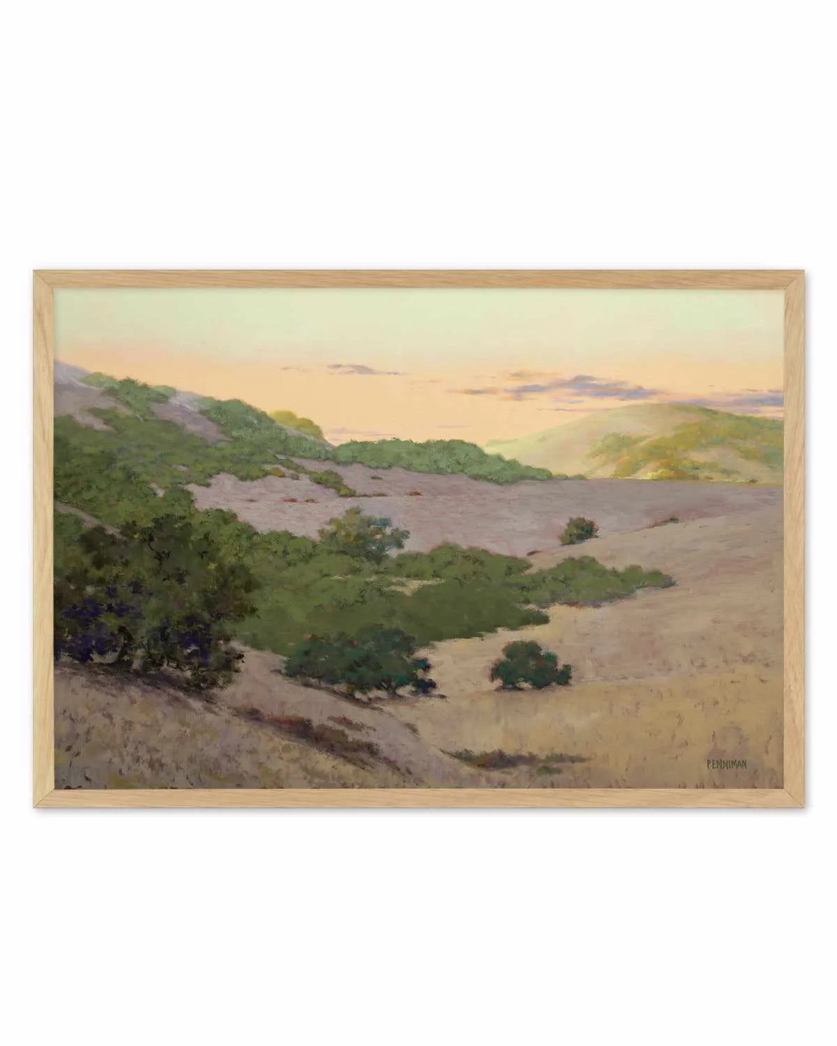 San Juan Bautista Hills by Ed Penniman Art Print from Olive et Oriel where you can shop wallpaper and artworks online