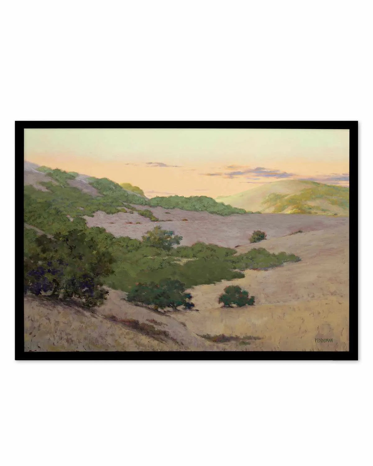 San Juan Bautista Hills by Ed Penniman Art Print from Olive et Oriel where you can shop wallpaper and artworks online