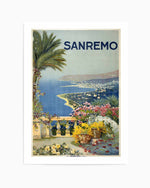 San Remo Vintage Poster Art Print