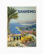 San Remo Vintage Poster Art Print