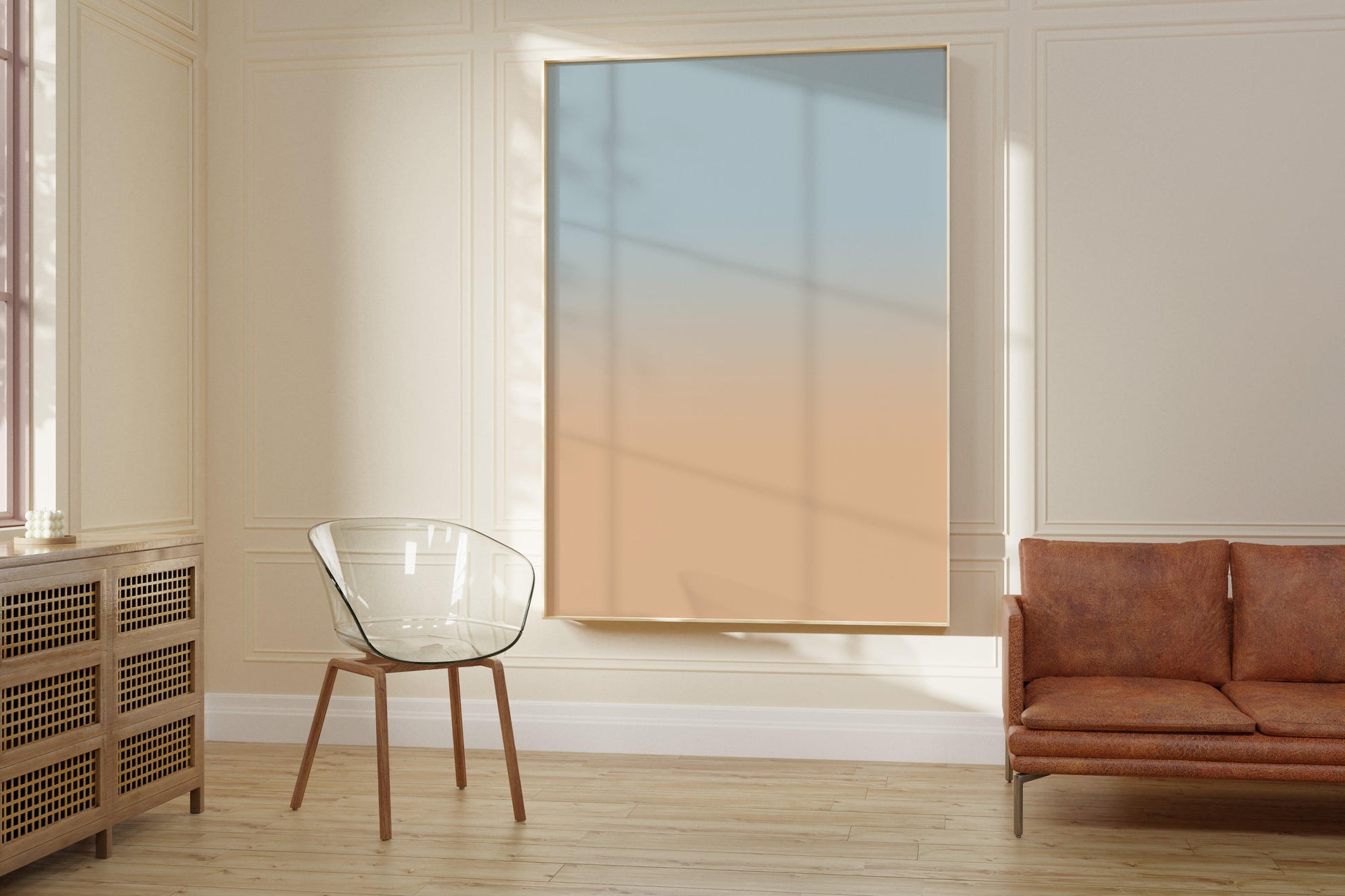 Sand and Sea - The Faded Collection | Art Print from Olive et Oriel where you can shop wallpaper and artworks online