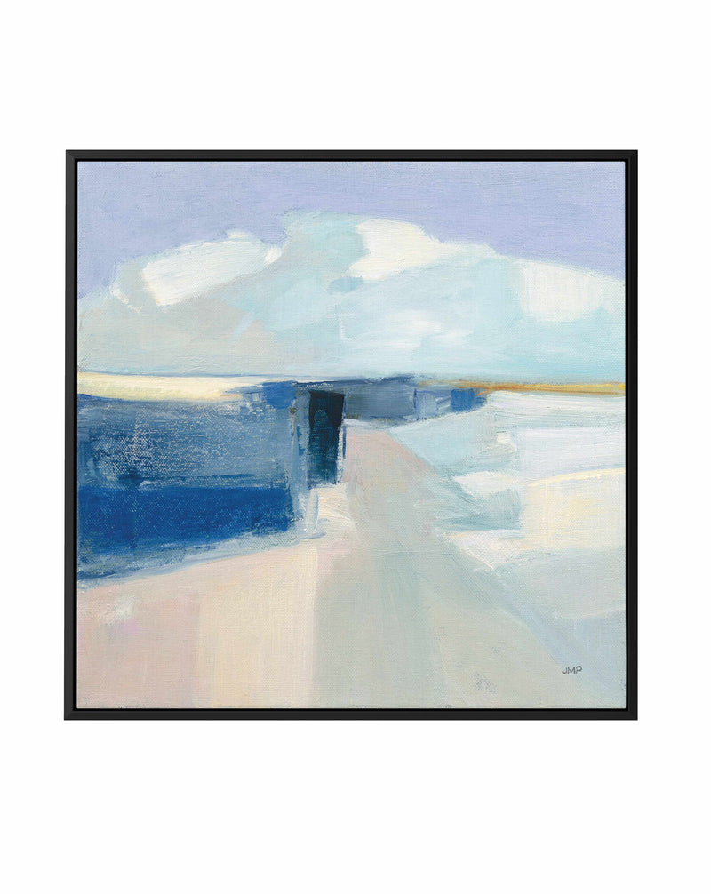Sand And Sky | Framed Canvas Art Print