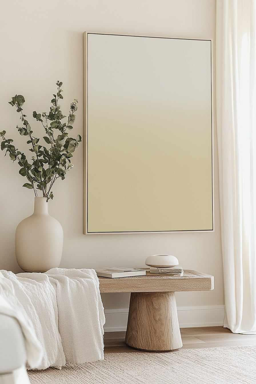 Sand - The Faded Collection | Framed Canvas Art Print from Olive et Oriel where you can shop wallpaper and artworks online