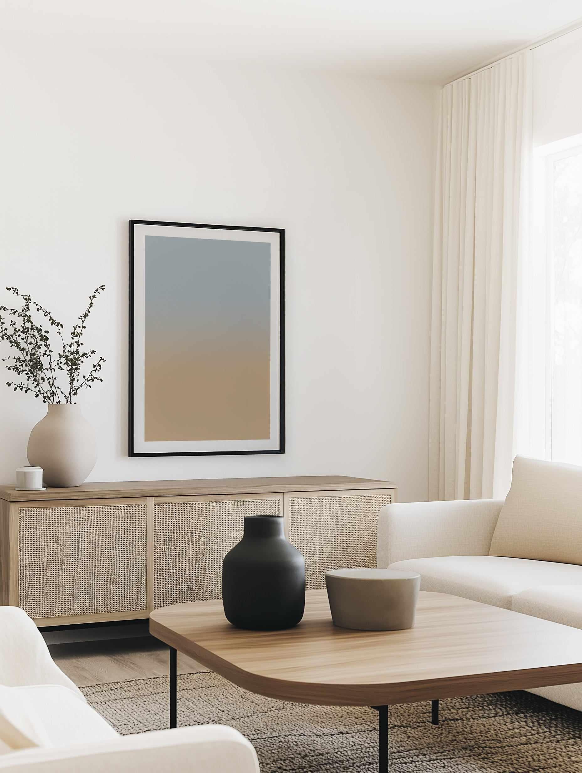 Sand and Sea - The Faded Collection | Art Print from Olive et Oriel where you can shop wallpaper and artworks online