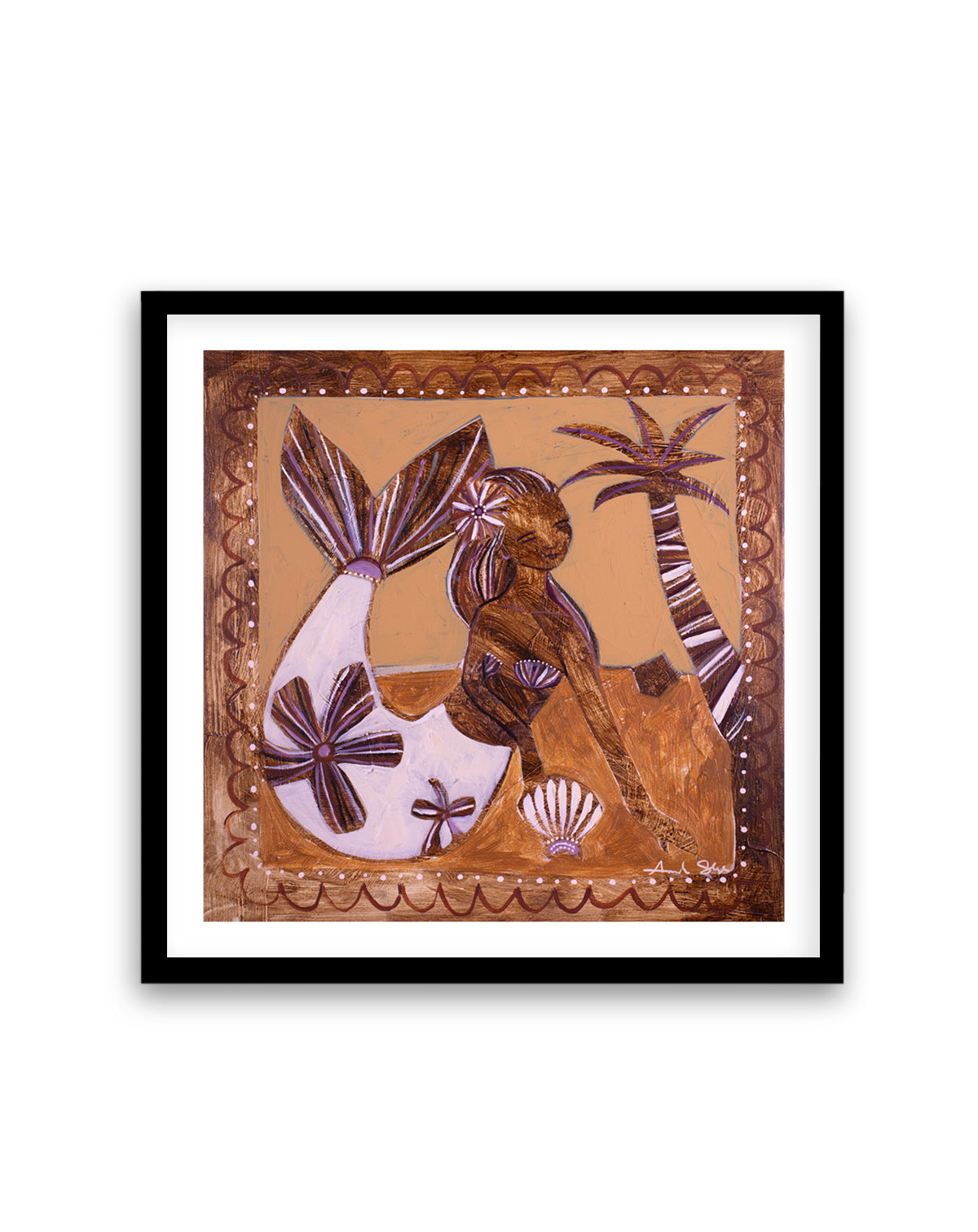 Sand and Sea by Amanda Skye | Art Print