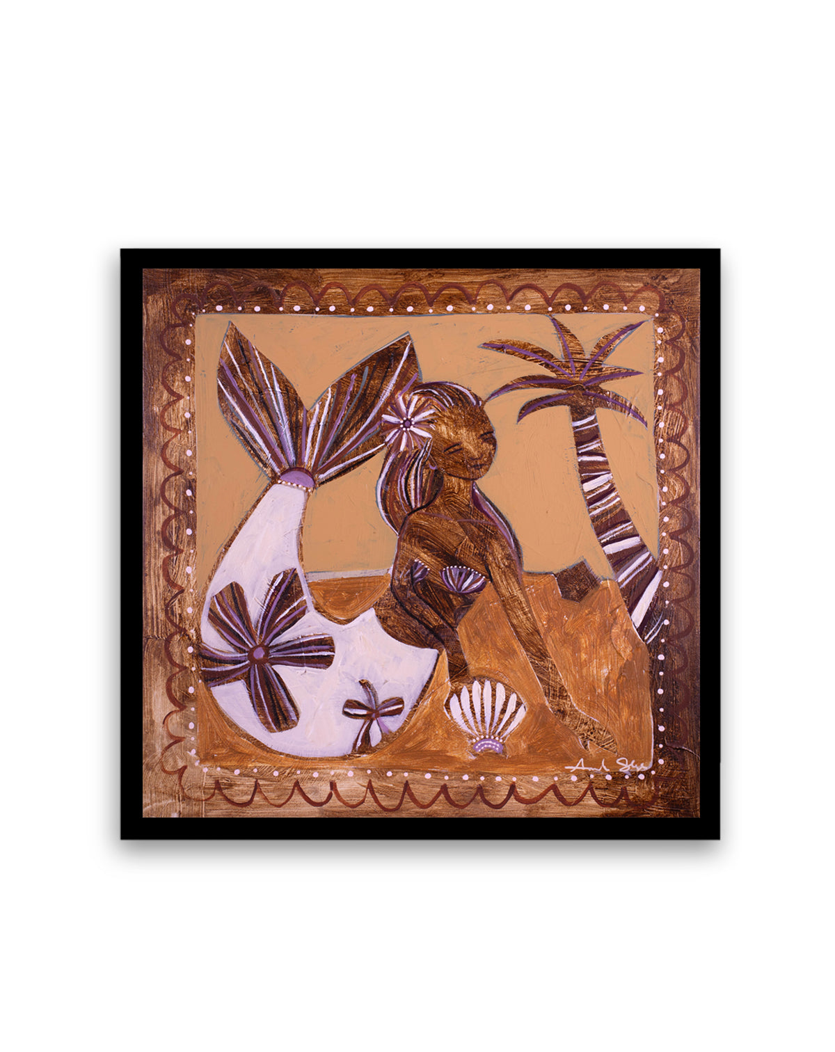 Sand and Sea by Amanda Skye | Art Print