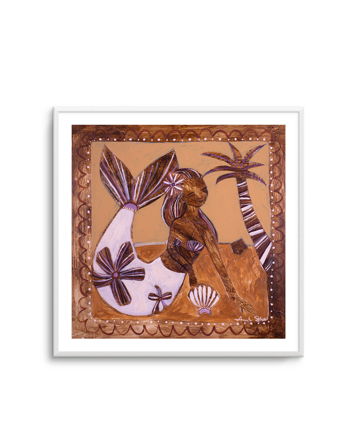 Sand and Sea by Amanda Skye | Art Print