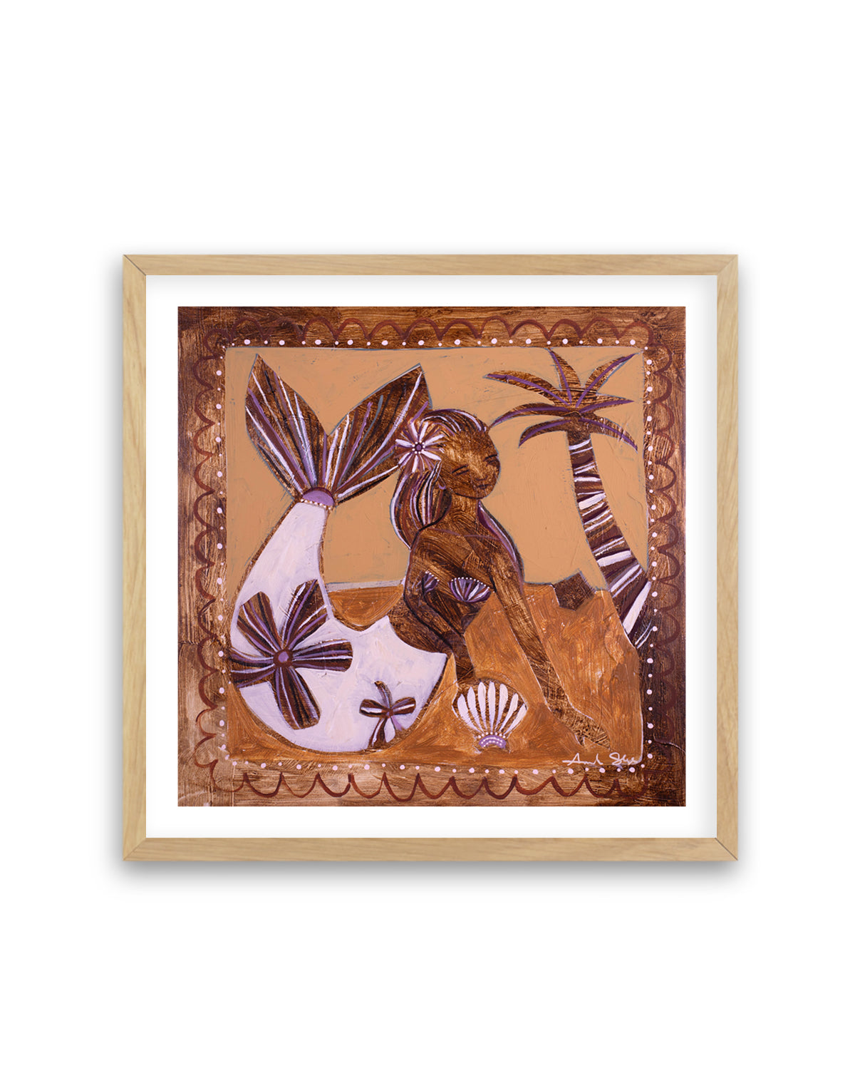 Sand and Sea by Amanda Skye | Art Print