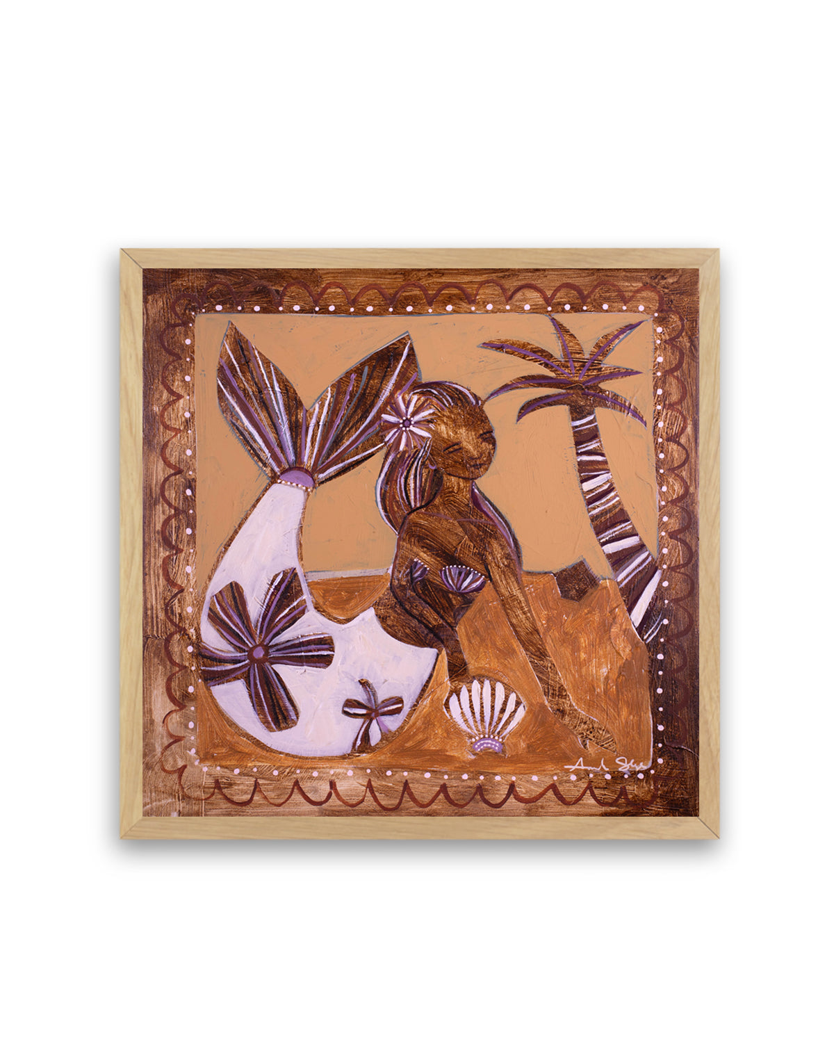 Sand and Sea by Amanda Skye | Art Print