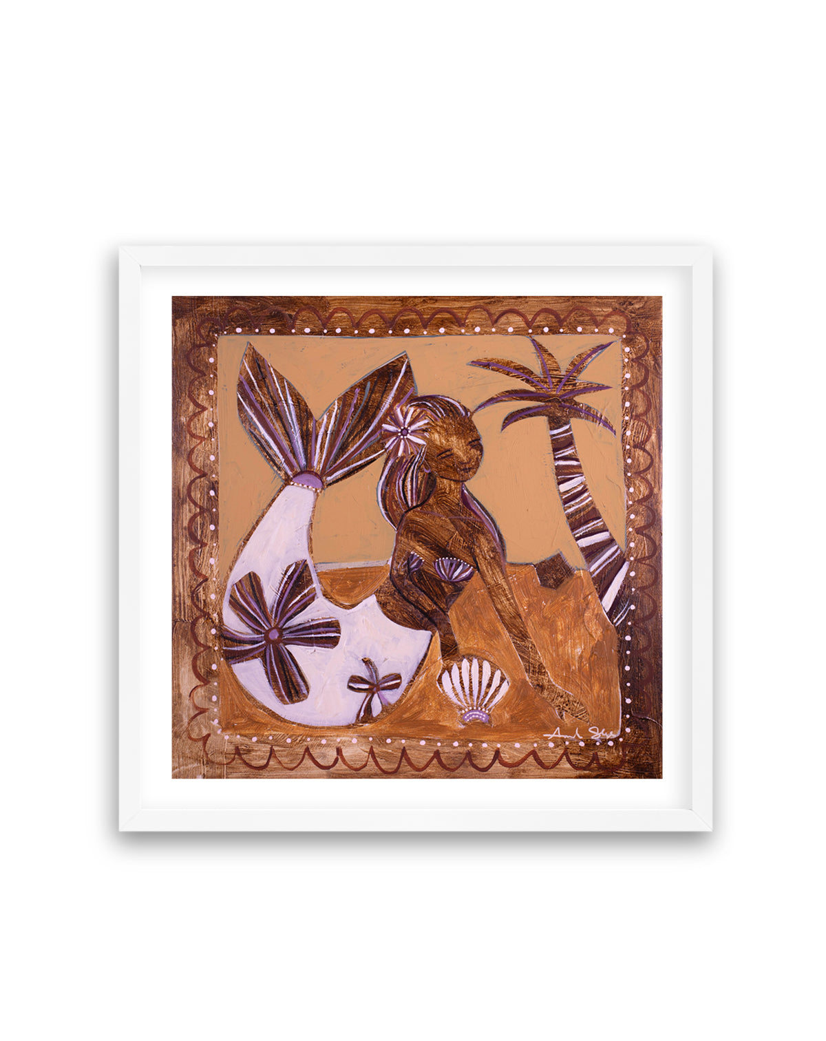 Sand and Sea by Amanda Skye | Art Print