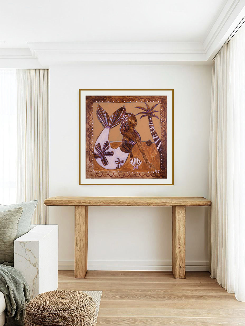 Sand and Sea by Amanda Skye | Art Print