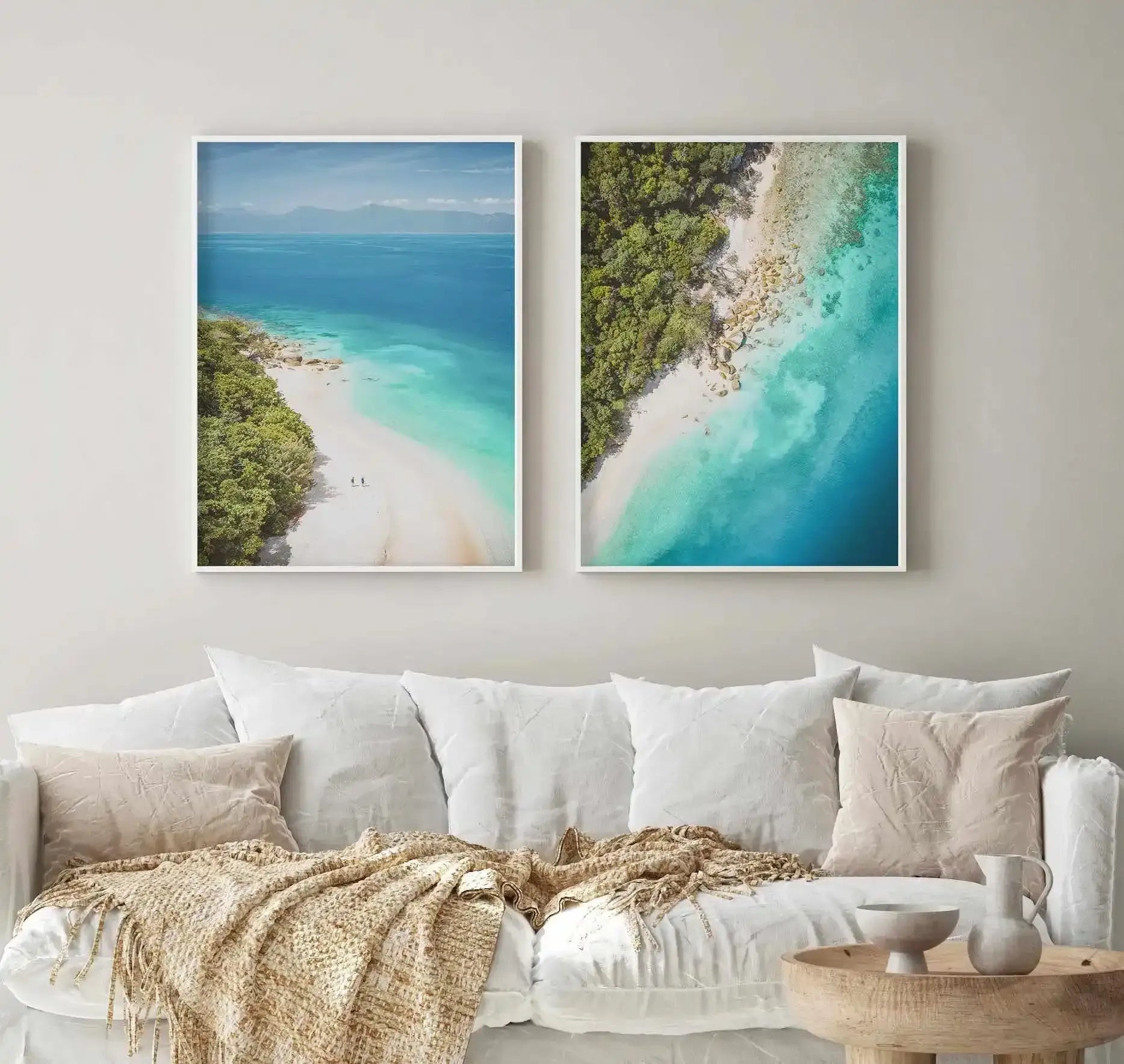 Sand to Sea, Fitzroy Island Art Print-PRINT-Olive et Oriel-Olive et Oriel-Buy-Australian-Art-Prints-Online-with-Olive-et-Oriel-Your-Artwork-Specialists-Austrailia-Decorate-With-Coastal-Photo-Wall-Art-Prints-From-Our-Beach-House-Artwork-Collection-Fine-Poster-and-Framed-Artwork