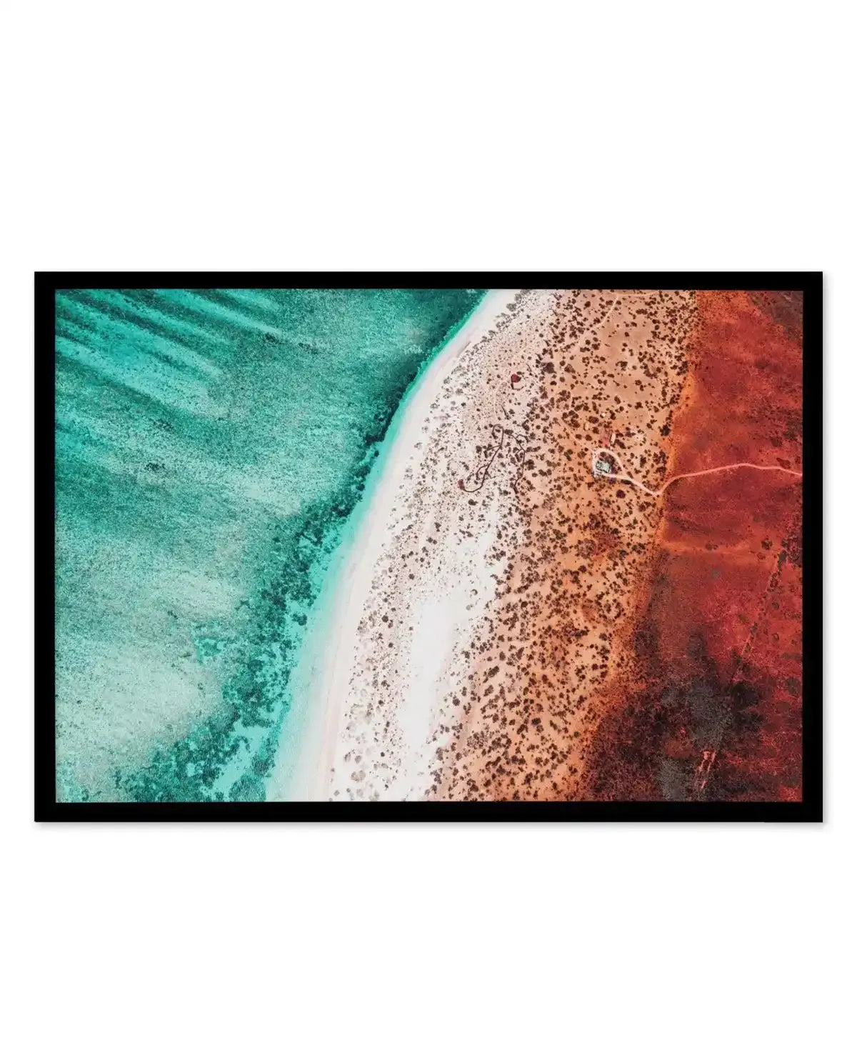 Sand to Sea WA | LS Art Print-PRINT-Olive et Oriel-Olive et Oriel-A5 | 5.8" x 8.3" | 14.8 x 21cm-Black-With White Border-Buy-Australian-Art-Prints-Online-with-Olive-et-Oriel-Your-Artwork-Specialists-Austrailia-Decorate-With-Coastal-Photo-Wall-Art-Prints-From-Our-Beach-House-Artwork-Collection-Fine-Poster-and-Framed-Artwork