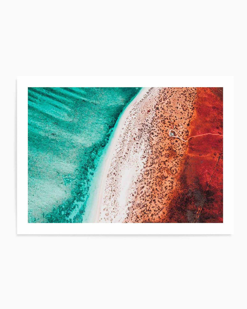 Sand to Sea WA | LS Art Print