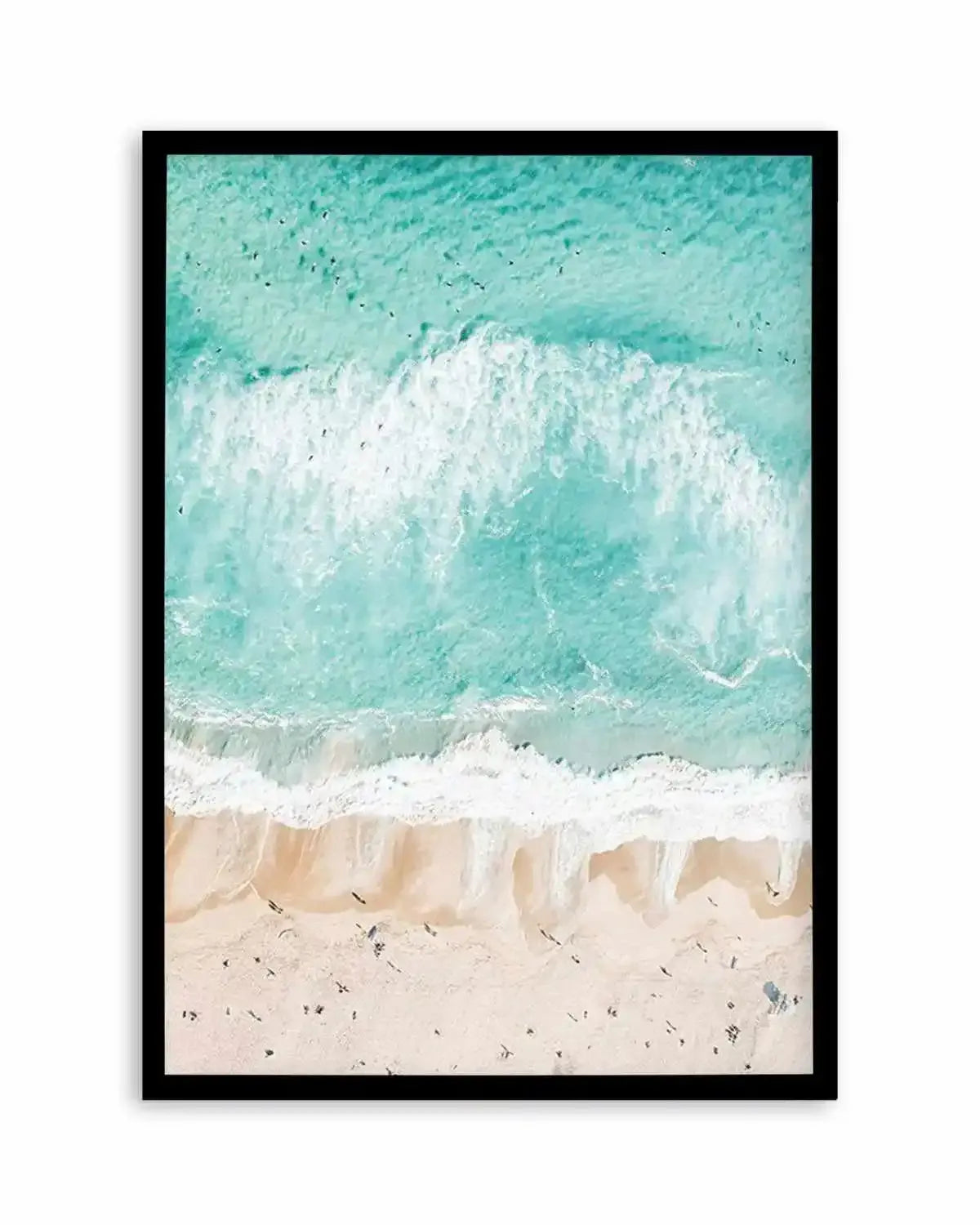 Sand to Sea Bondi | Aerial Photo Wall Art Print from Olive et Oriel where you can shop wallpaper and artworks online