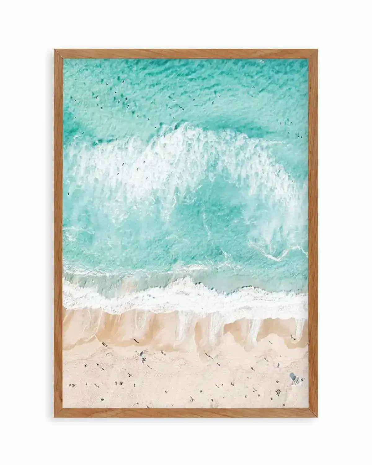 Sand to Sea Bondi | Aerial Photo Wall Art Print from Olive et Oriel where you can shop wallpaper and artworks online